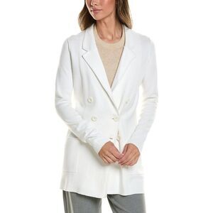 Autumn Cashmere Womens  Boyfriend Milano Blazer, White